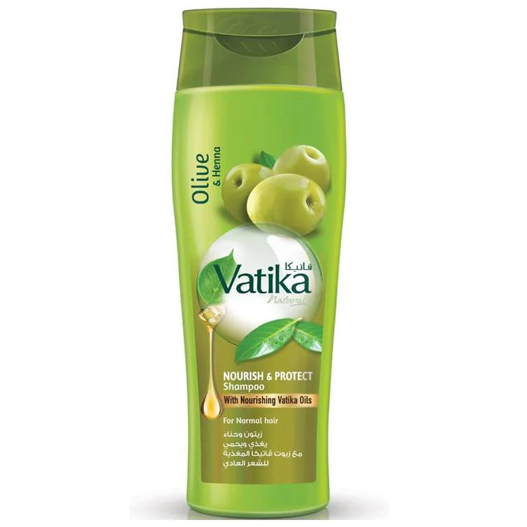 DABUR VATIKA OLIVE AND HENNA NOURISH & PROTECT SHAMPOO 185 ML