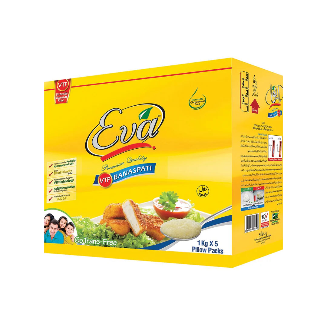 EVA BANAPATI GHEE POLY BAG 1KG X5