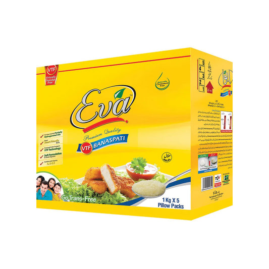 EVA BANAPATI GHEE POLY BAG 1KG X5