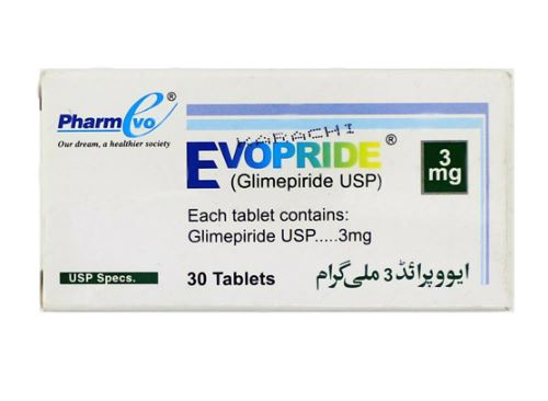 EVOPRIDE TABLET 3 MG 3X10S
