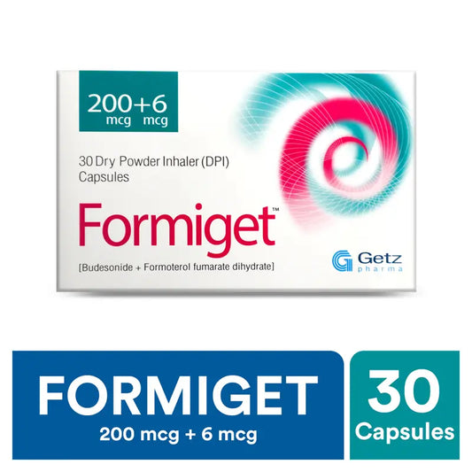 FORMIGET TABLET 200+6MCG 3X10'S
