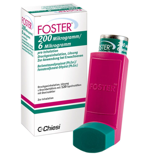 FOSTER INHALER 200/6 MCG 1S