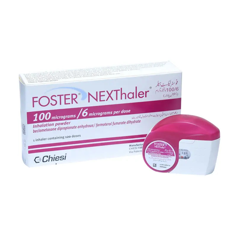 FOSTER NEXT INHALER  100/6 MCG 1S