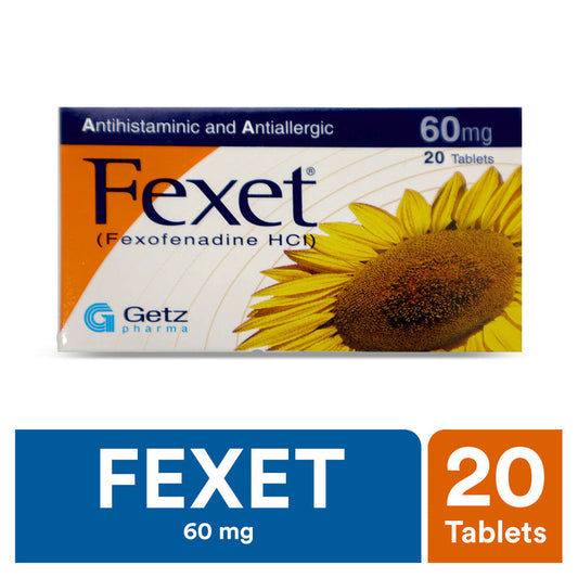 FEXET TABLET 60 MG 2X10S