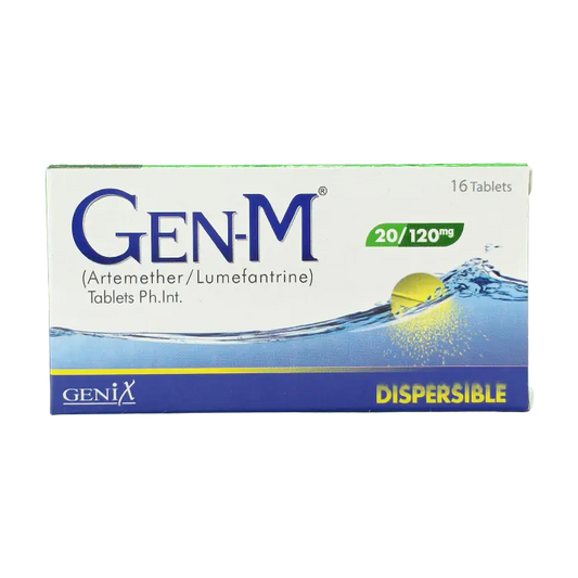 GEN-M TABLET 20/120 MG 2X8S