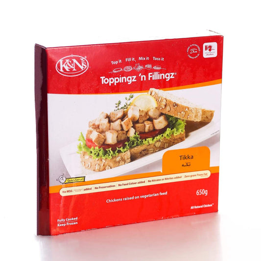 K&N'S TOPPINGZ N FILLINGZ TIKKA 650 GM