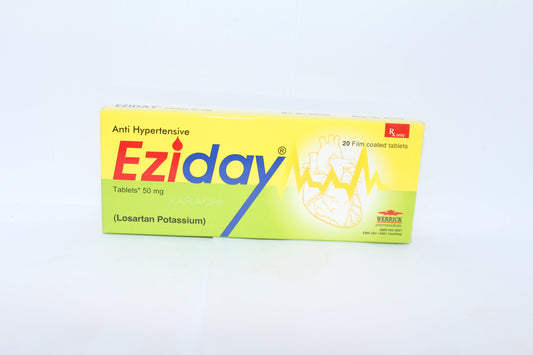 EZIDAY 50MG 1X20S