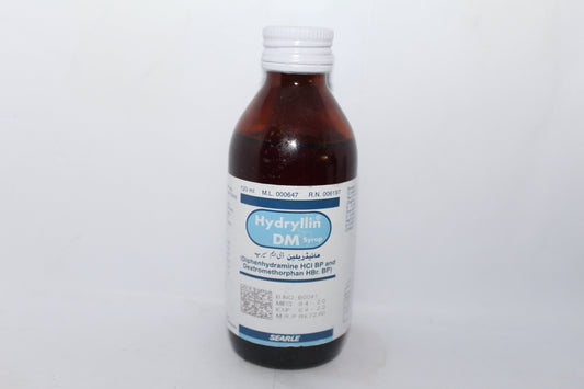 HYDRYLLIN DM SYRUP 120ML 1S