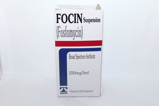 FOCIN SUSPENSION 250MG 60ML 1S