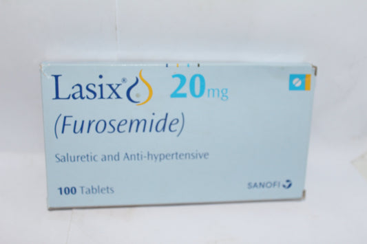 LASIX TABLET 20 MG 2X50S