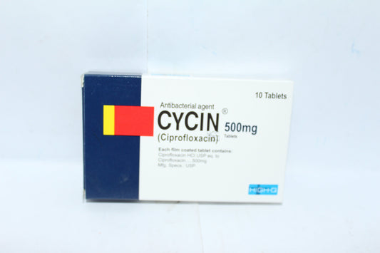 CYCIN TABLET 500 MG 10S