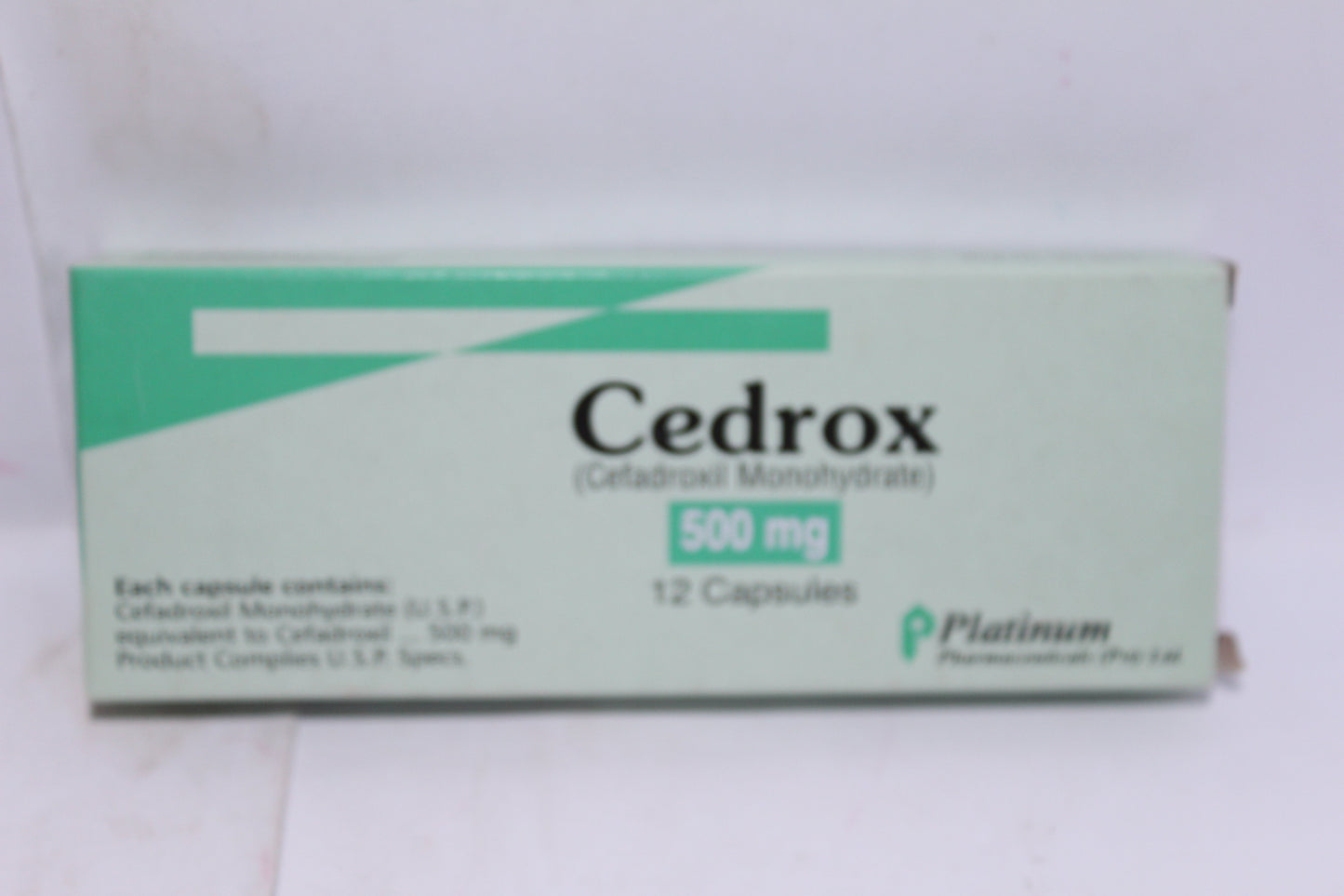 CEDROX 500MG CAPSULE 2X6S