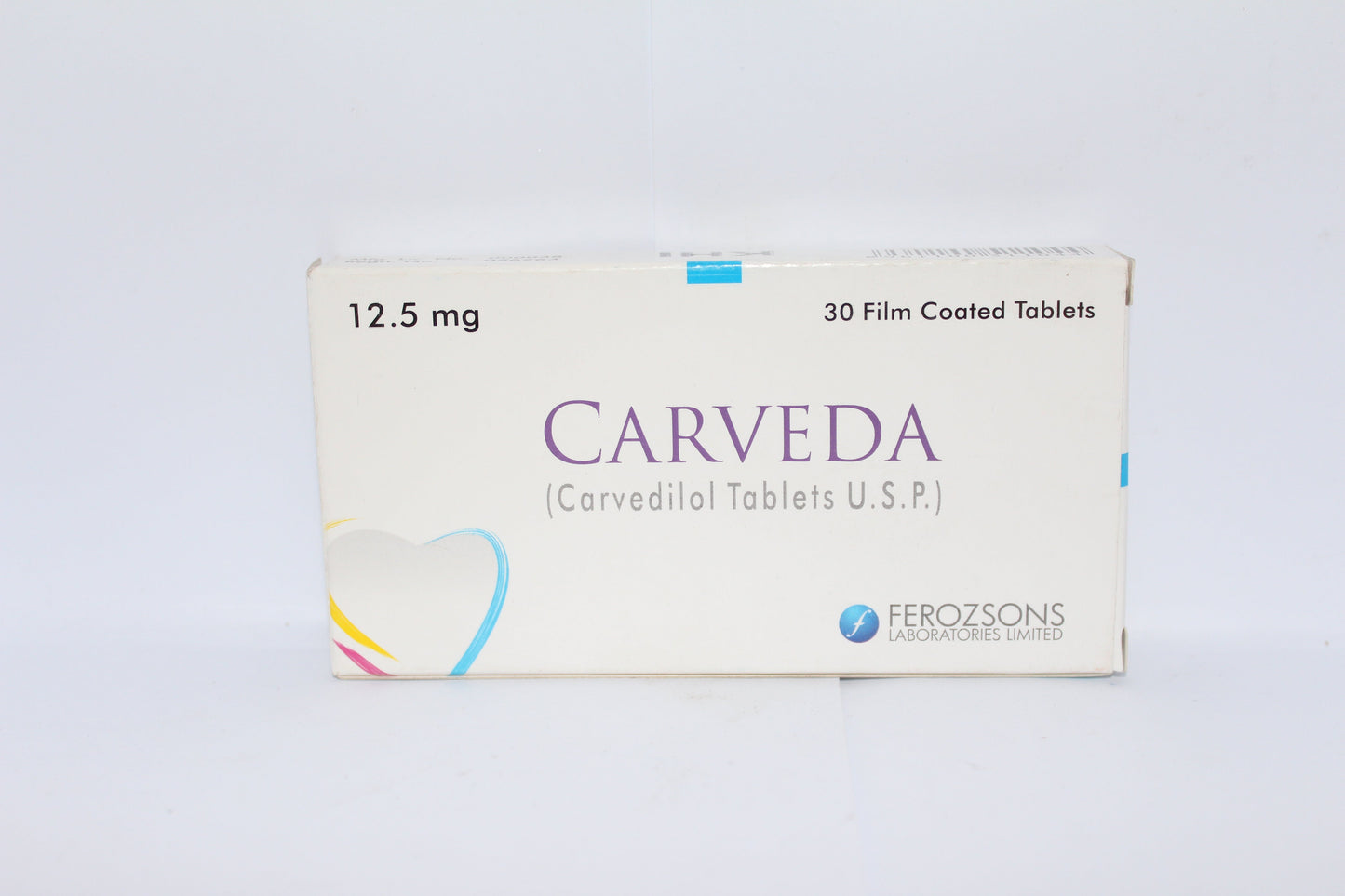 CARVEDA TABLET 12.5 MG 3X10S