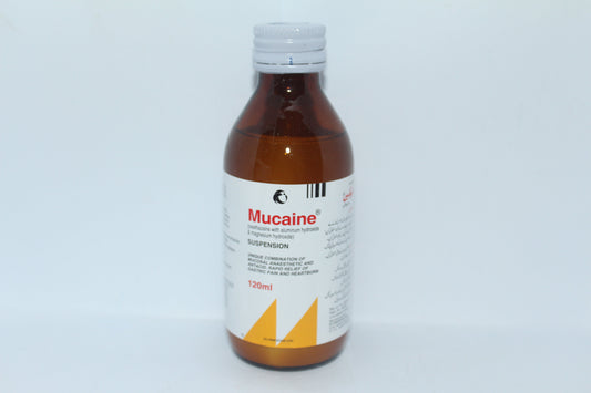 MUCAINE SUSPENSION 150ML 1S