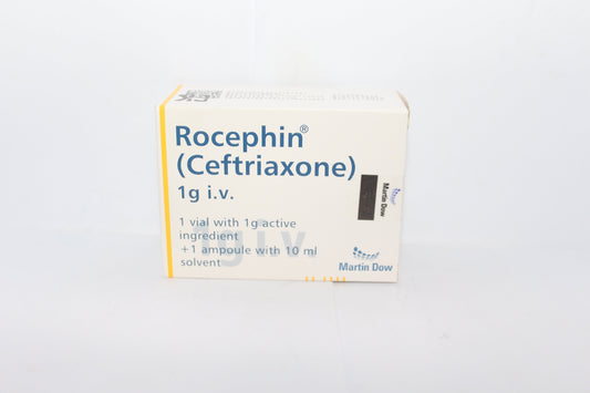 ROCEPHIN 1GM IV INJECTION 1S