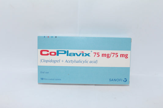 CO-PLAVIX TABLET 75/75MG 10S