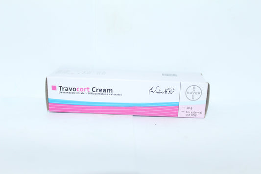 TRAVOCORT CREAM 10GM 1S