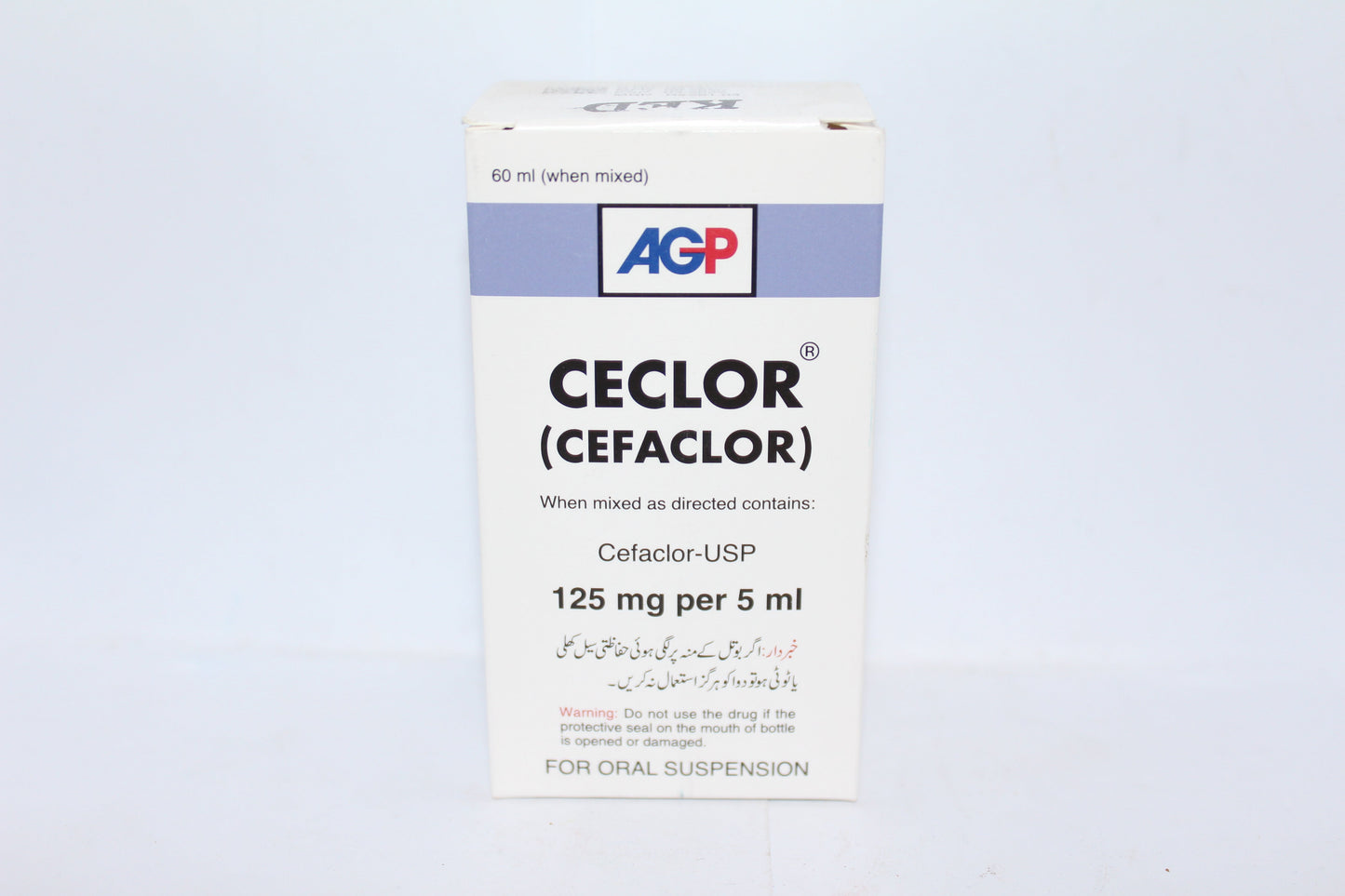 CECLOR SUSPENSION 125MG 60ML 1S