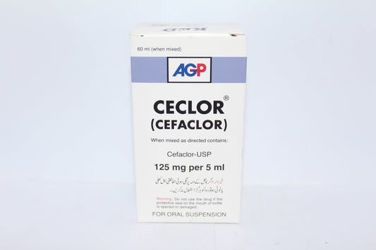 CECLOR SUSPENSION 125MG 60ML 1S