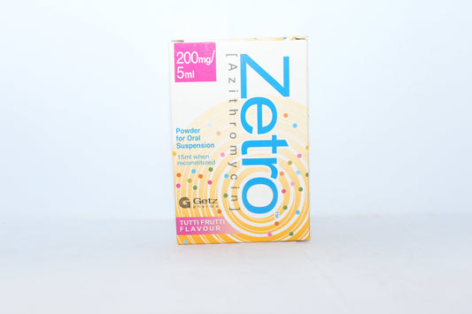 ZETRO 200MG/5ML SUSPENSION 1S