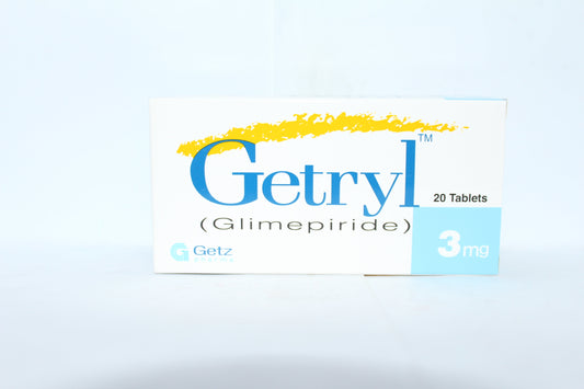 GETRYL TABLET 3 MG 3X10S