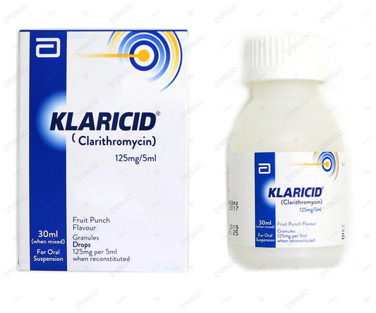 KLARICID SUSPENSION125MG/5ML60ML 1S
