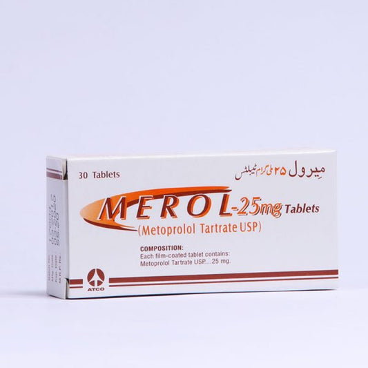 MEROL TABLET 25 MG 3X10S