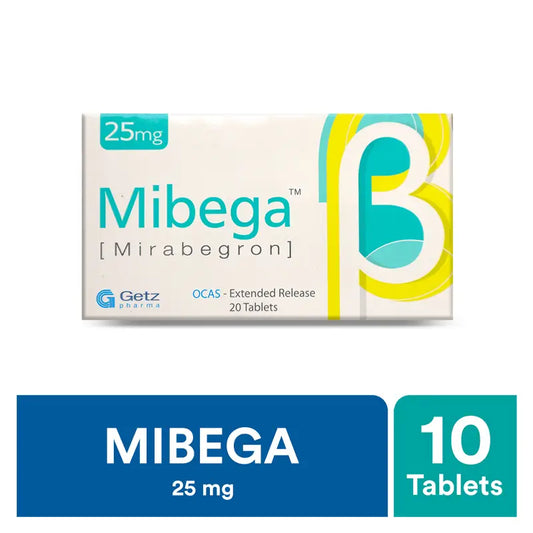 MIBEGA TABLET 25MG  2X10'S