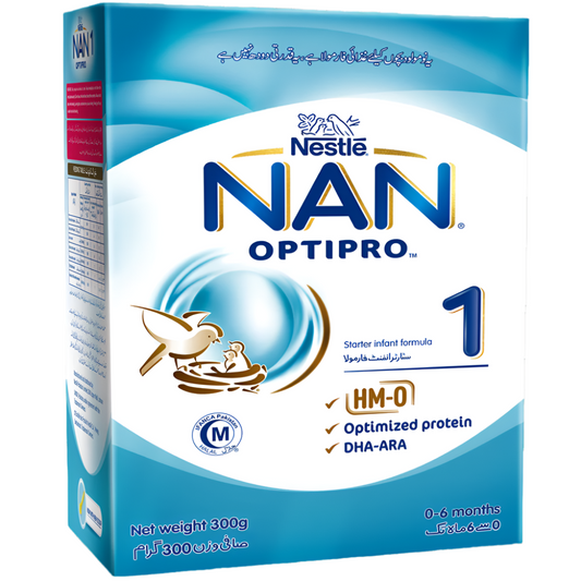 NESTLE MILK POWDER NAN 1 OPTIPRO 300 GM