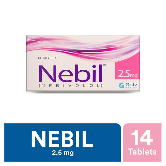 NEBIL TABLET 2.5 MG 4X7S
