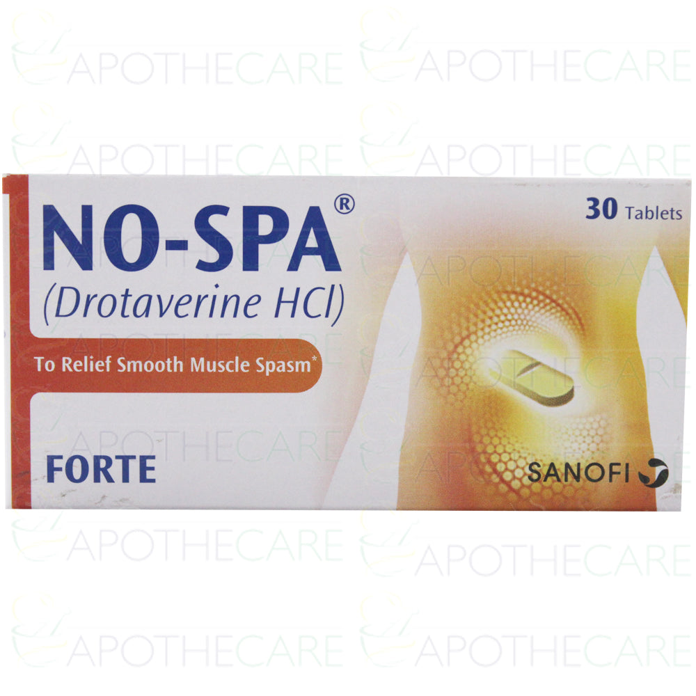 NO-SPA TABLET FORTE 80MG 3X10S