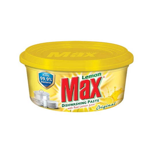 LEMON MAX DISHWASH PASTE YELLOW 400ML