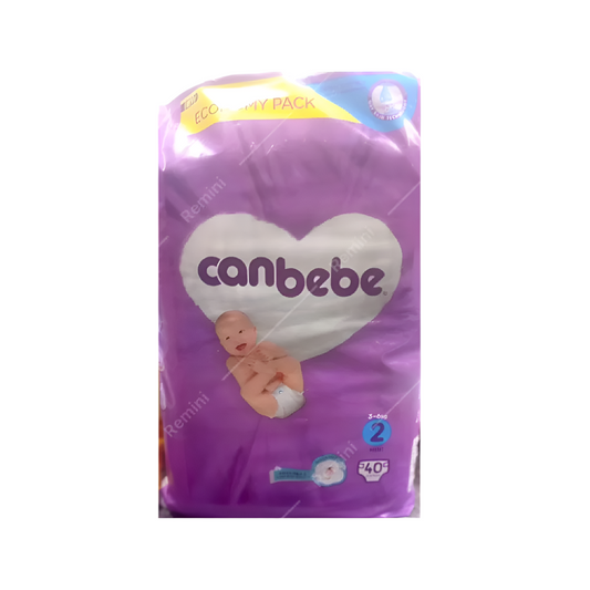 CANBEBE DIAPER COMFORT DRY MINI 2 40PCS 3-6 KG