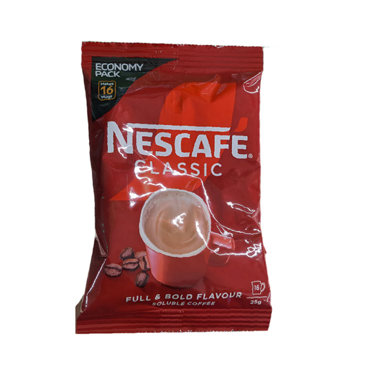 NESCAFE CLASSIC COFFE SACHET 16 CUPS 25 GM