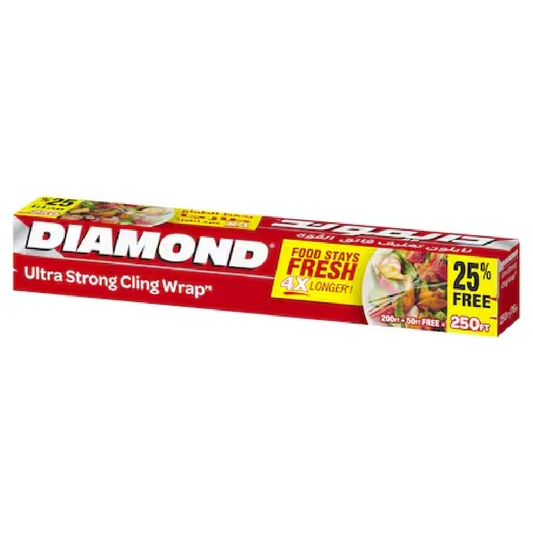 DIAMOND CLING WRAP 100 FT PC
