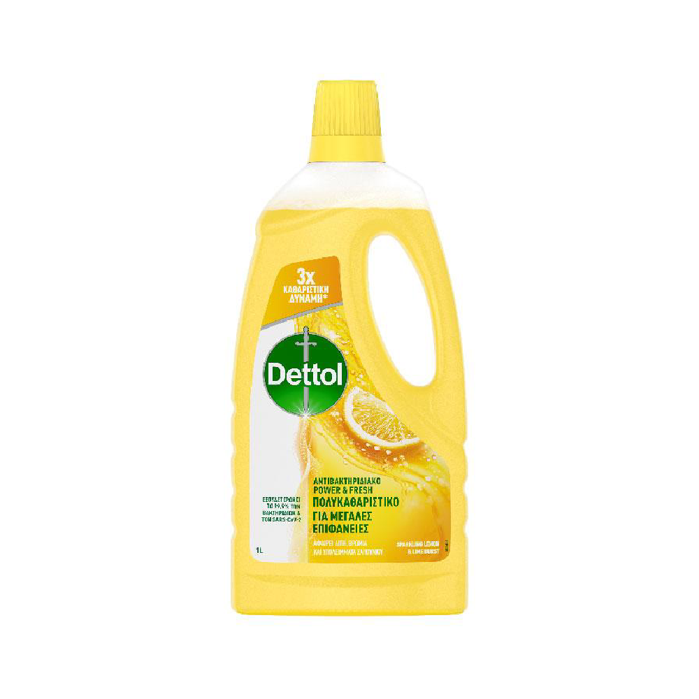 DETTOL CLEANER FRESH SPARKLING LEMON LIME BURST 1 LTR