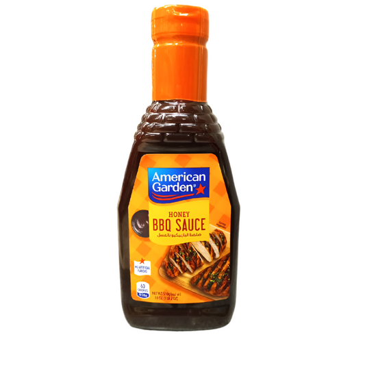 AMERICAN GARDEN BBQ SAUCE HONEY 510 GM