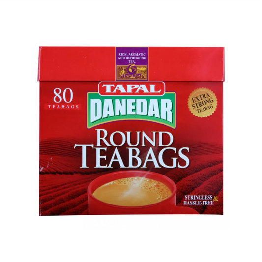 TAPAL DANEDAR 80 ROUND TEA BAGS 200 GM