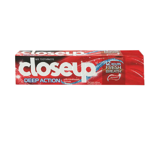 CLOSE UP TOOTH PASTE DEEP ACTION RED HOT 100 GM