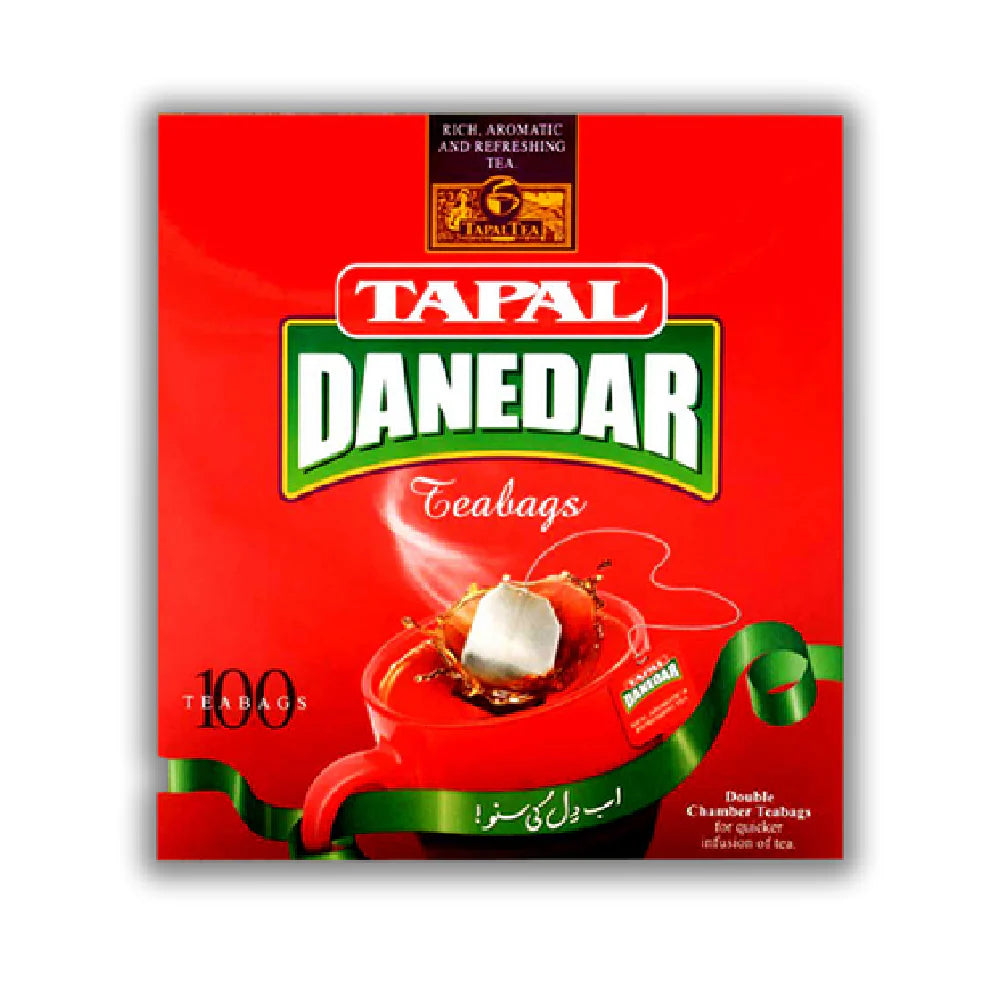 TAPAL DANEDAR 100 TEA 100Pcs 200 GM