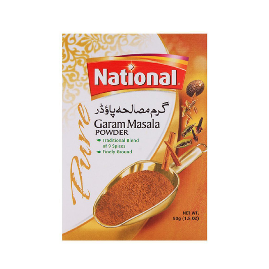 NATIONAL GARAM MASALA POWDER 50 GM
