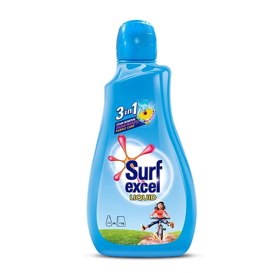 SURF EXCEL LIQUID DETERGENT BOTTLE 500 ML