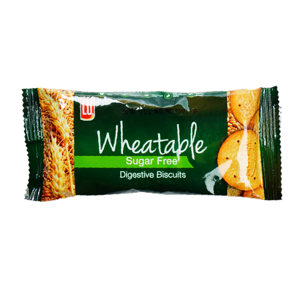 LU WHEATABLE SUGAR FREE NO CHOLESTEROL BISCUIT 57GM S/P