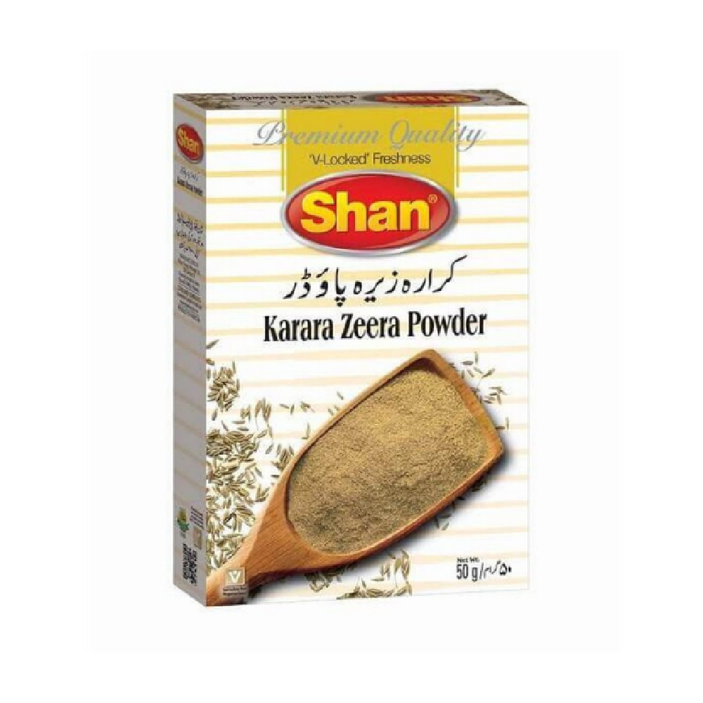 SHAN WHITE ZEERA POWDER 50 GM