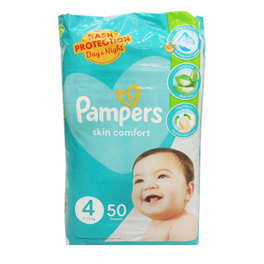 PAMPERS DIAPER MEGA PACK MAXI 4 50PCS 7-12 KG