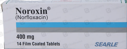 NOROXIN TABLET 400 MG 2X7S