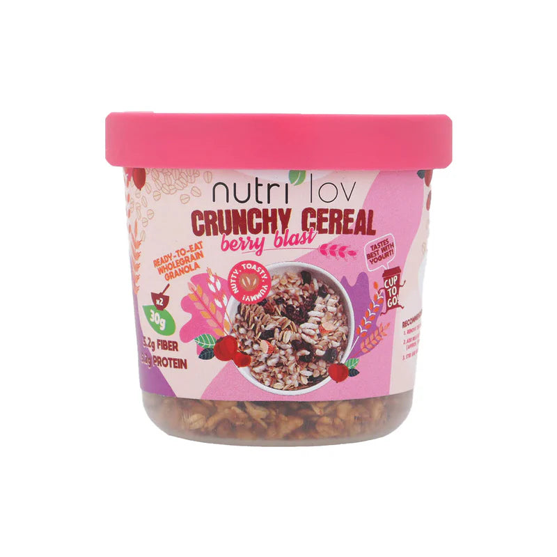 NUTRILOV CRUNCHY CEREAL BERRY BLAST 70g
