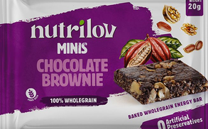 NUTRILOV CHOCOLATE BROWNIE GRANOL BAR 20mg