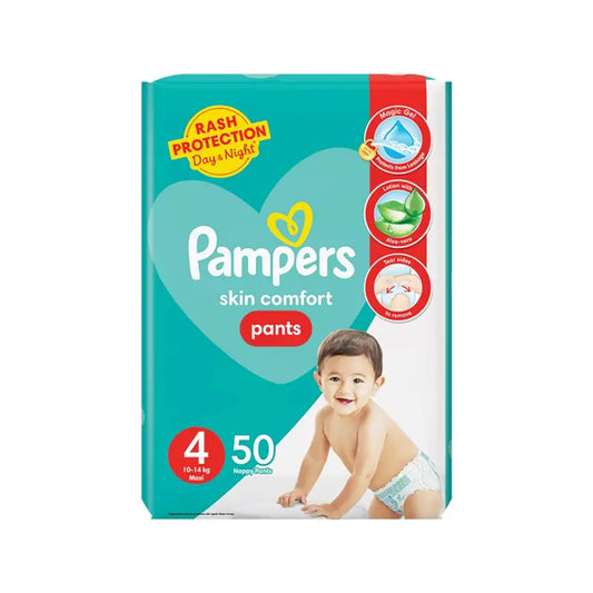 PAMPERS DIAPERS 4 1X50S