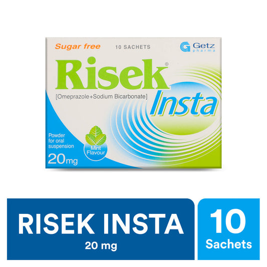 RISEK INSTA POWDER 20MG 1X10S